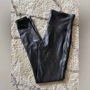 SPANX faux leather leggings